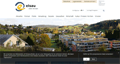 Desktop Screenshot of elsau.ch