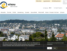 Tablet Screenshot of elsau.ch